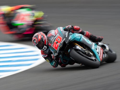 Motogp, Jerez: pole a sorpresa di Quartararo davanti a Morbidelli e Marquez
