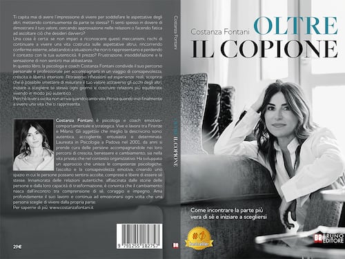 Comunicato Stampa: Costanza Fontani lancia il bestseller “Oltre Il Copione”