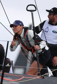 I Duchi di Cambridge alla regata King's Cup sull'Isola di Wight 1