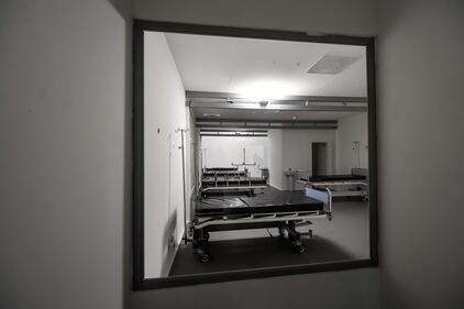 Il modello dell’ospedale che sorgerà all'interno di Fiera Milano 4