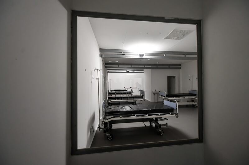 Il modello dell’ospedale che sorgerà all'interno di Fiera Milano 4
