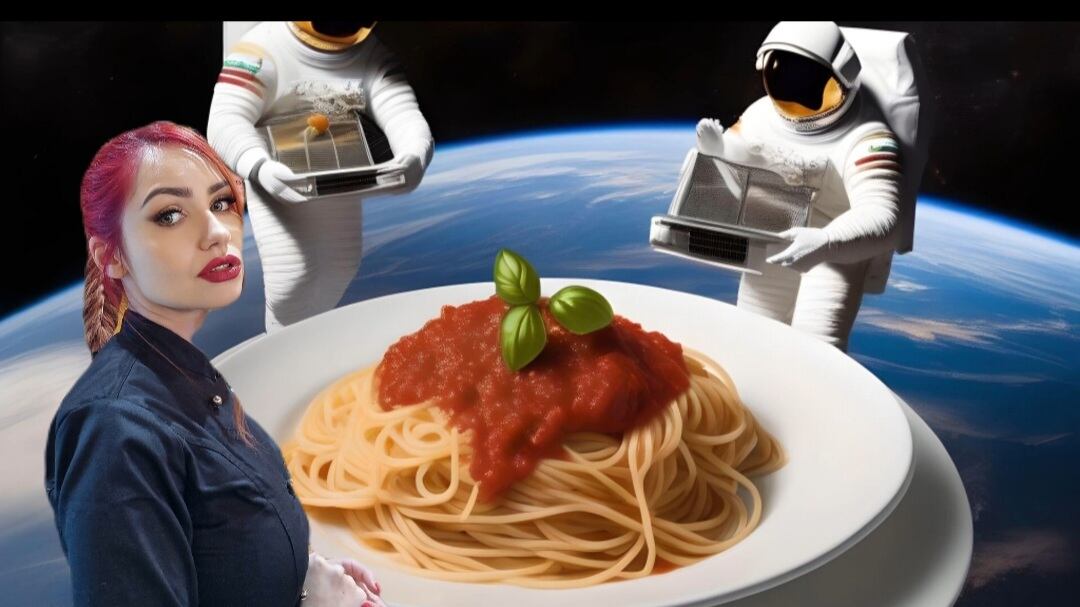 La cucina italiana alla conquista dello spazio