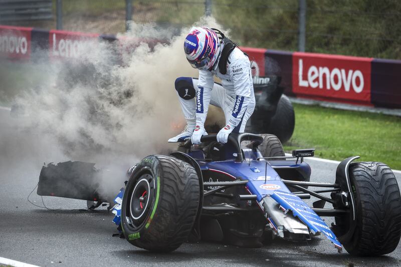 La Williams distrutta da Sargeant durante le FP3