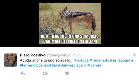 Abruzzo, gli attacchi a Salvini su Twitter 1