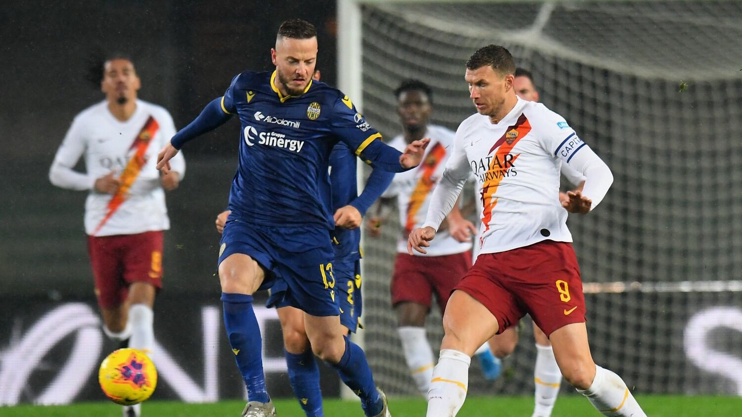 La Roma vince 3-1 a Verona: giallorossi quarti in classifica