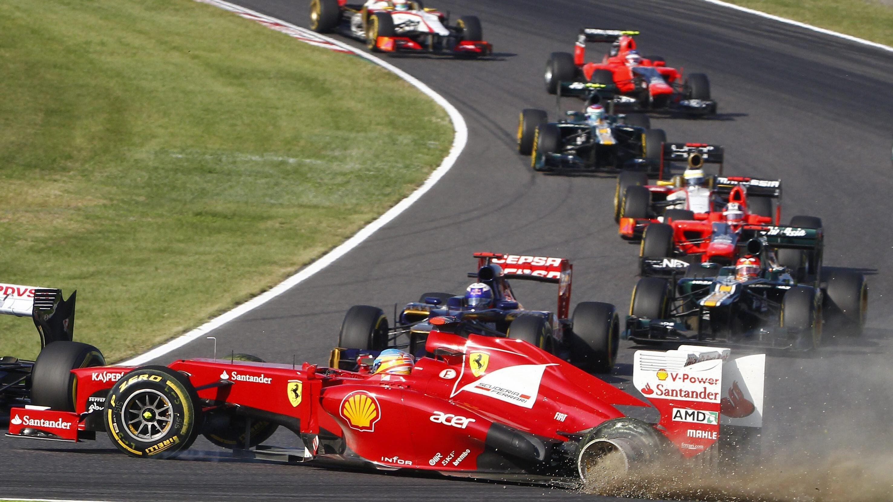 Alonso riapre il mondiale di Vettel