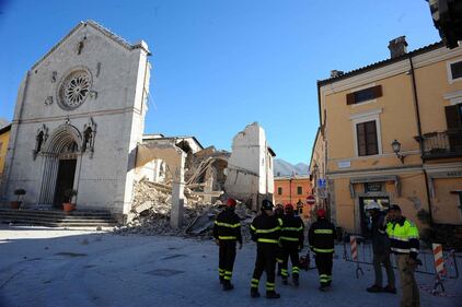 Norcia in macerie 2