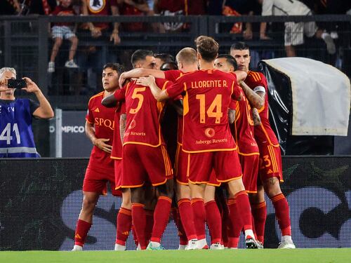 La Roma spazza via l'Empoli: scatenato Dybala, a segno Lukaku