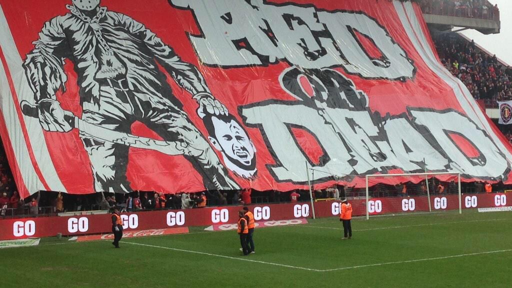 Liegi, tifosi choc: sullo striscione c'è l'ex decapitato