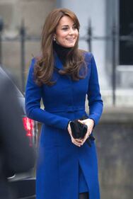 Kate Middleton, bella e glam in blu in Scozia 36