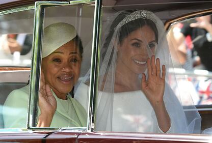 Meghan Markle e il Principe Harry al Royal Wedding 9