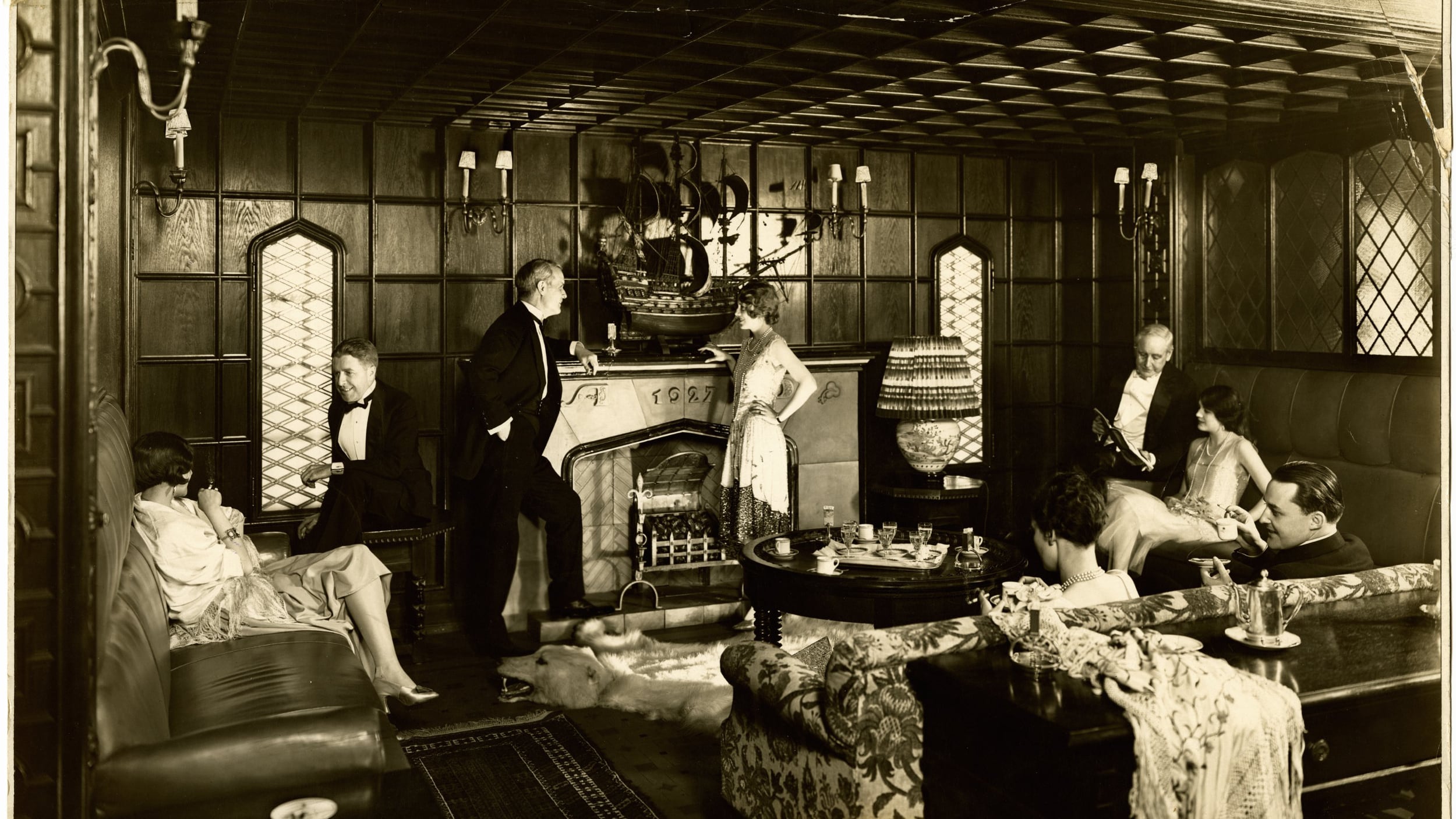 Come il Grande Gatsby sui primi transatlantici