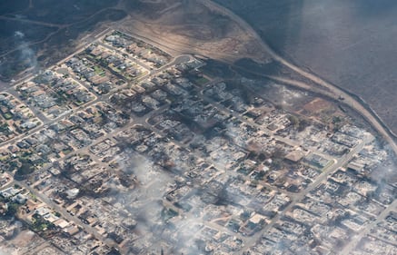 La devastazione degli incendi alle Hawaii, cosa resta dell'isola di Maui 4