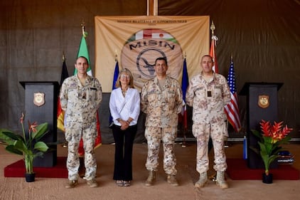 MISIN, nuovo Comandante della Missione Italiana di Supporto in Niger 1