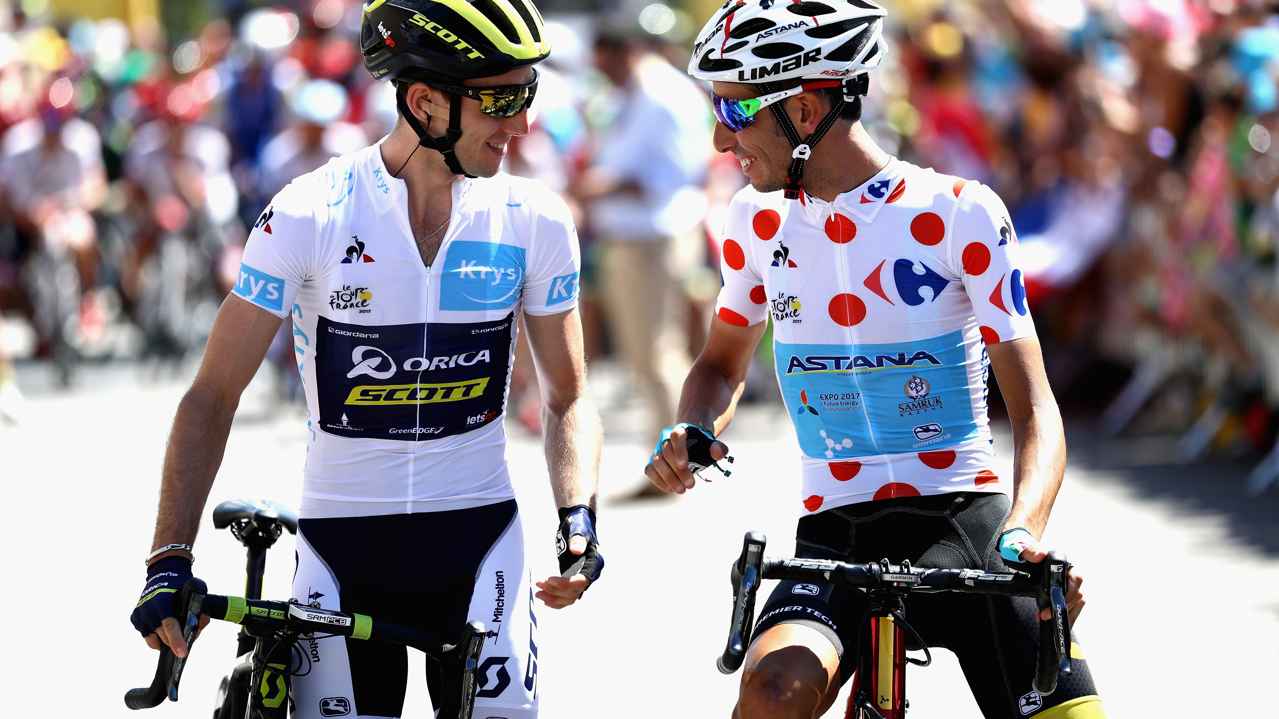 Aru a pois su sfondo giallo: "I francesi mi snobbano? Se n'è accorto Froome..."