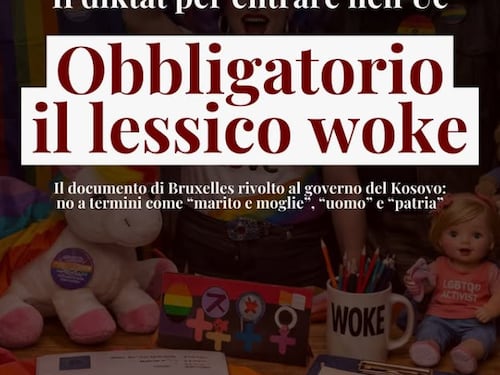 Ira del centrodestra per il diktat europeo sul linguaggio woke
