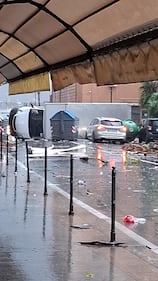 Genova vessata dal maltempo, le immagini dei danni 3