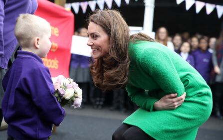 Kate Middleton: raggiante per una visita ufficiale nel cuore di Londra  4