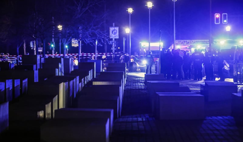 Attacco al Memoriale dell'Olocausto di Berlino 1