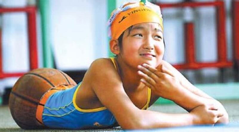 Qian Hongyan, "Basketball Girl" 5