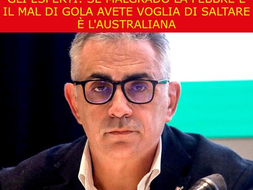 La satira del giorno. Arriva l'australiana