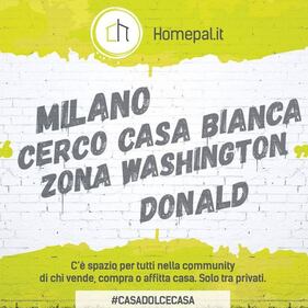 "Cerco casa bianca zona Washington", la pubblicità sfotte Donald, Hillary e non solo... 2