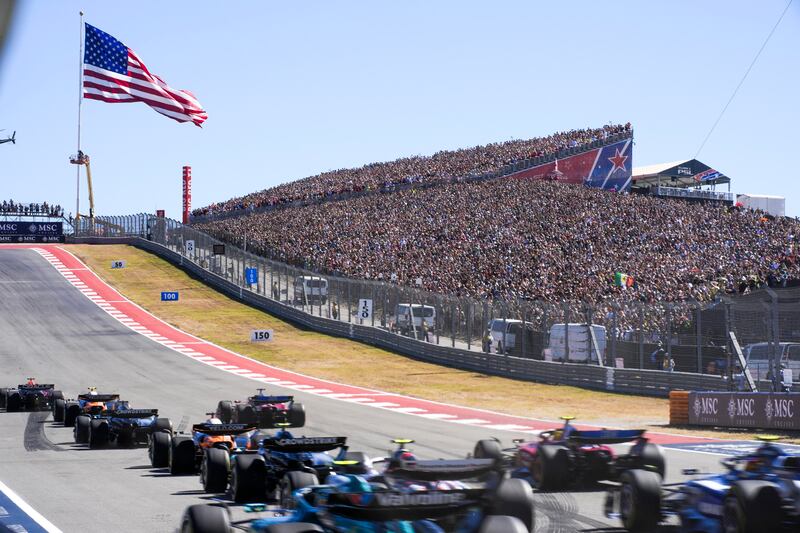 F1 Austin gara partenza ANSA