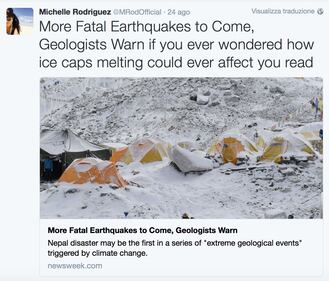 Terremoto, come hanno reagito le star internazionali 9