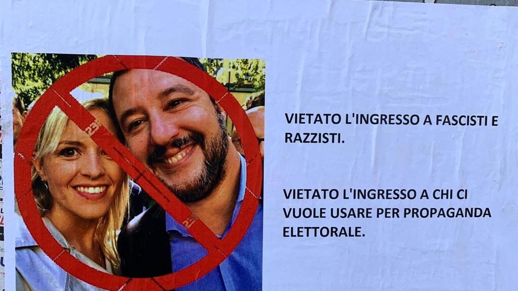 Quella cena degli antagonisti pro abusivi e contro i leghisti