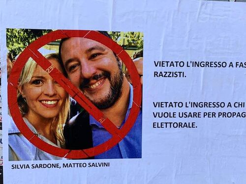 Quella cena degli antagonisti pro abusivi e contro i leghisti