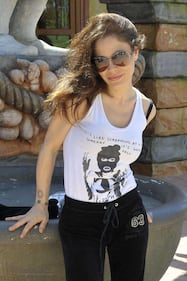 Naike Rivelli nuda con i cristalli 19