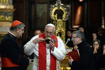 Napoli in festa per Francesco 13