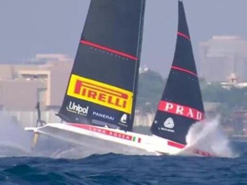 America's Cup, Luna Rossa sbaglia manovra e si inabissa: ecco cosa è successo