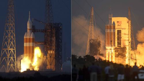 La Nasa ha lanciato la capsula Orion 14