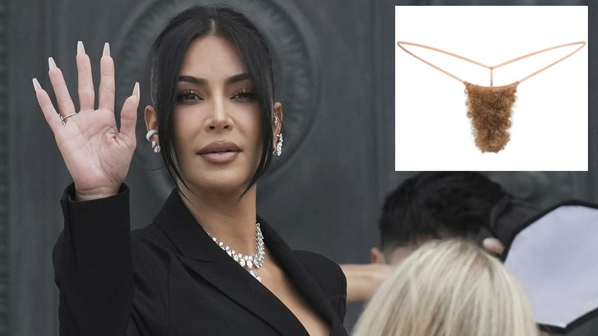 Kim Kardashian lancia il perizoma con il pelo: quanto costa e perché è già sold out