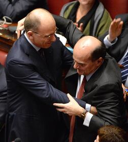 Letta rientra a Montecitorio da semplice deputato 1