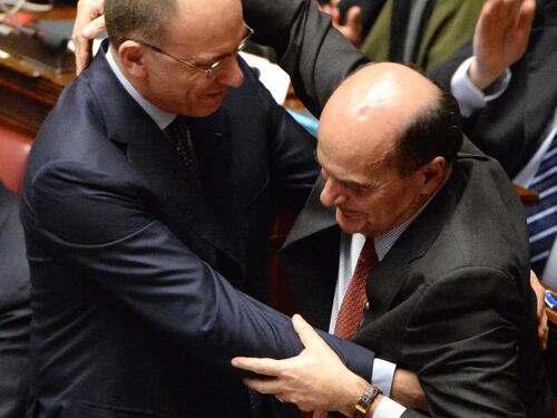 Letta rientra a Montecitorio da semplice deputato