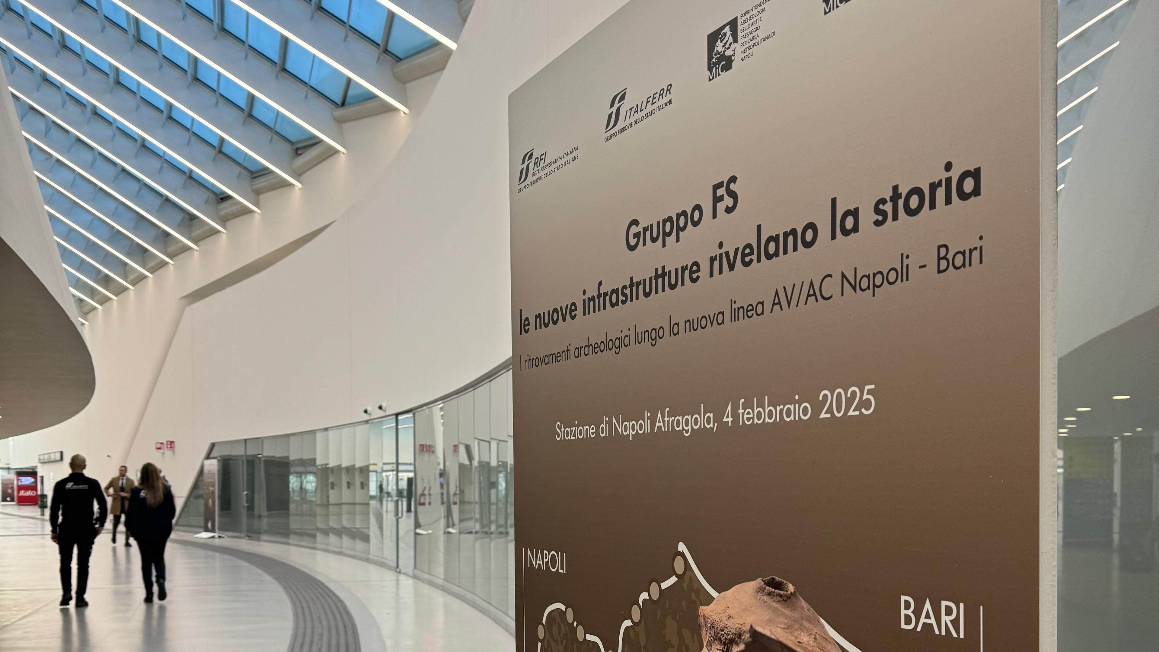Alta velocità, Gruppo Fs svela un tesoro archeologico sulla Napoli-Bari