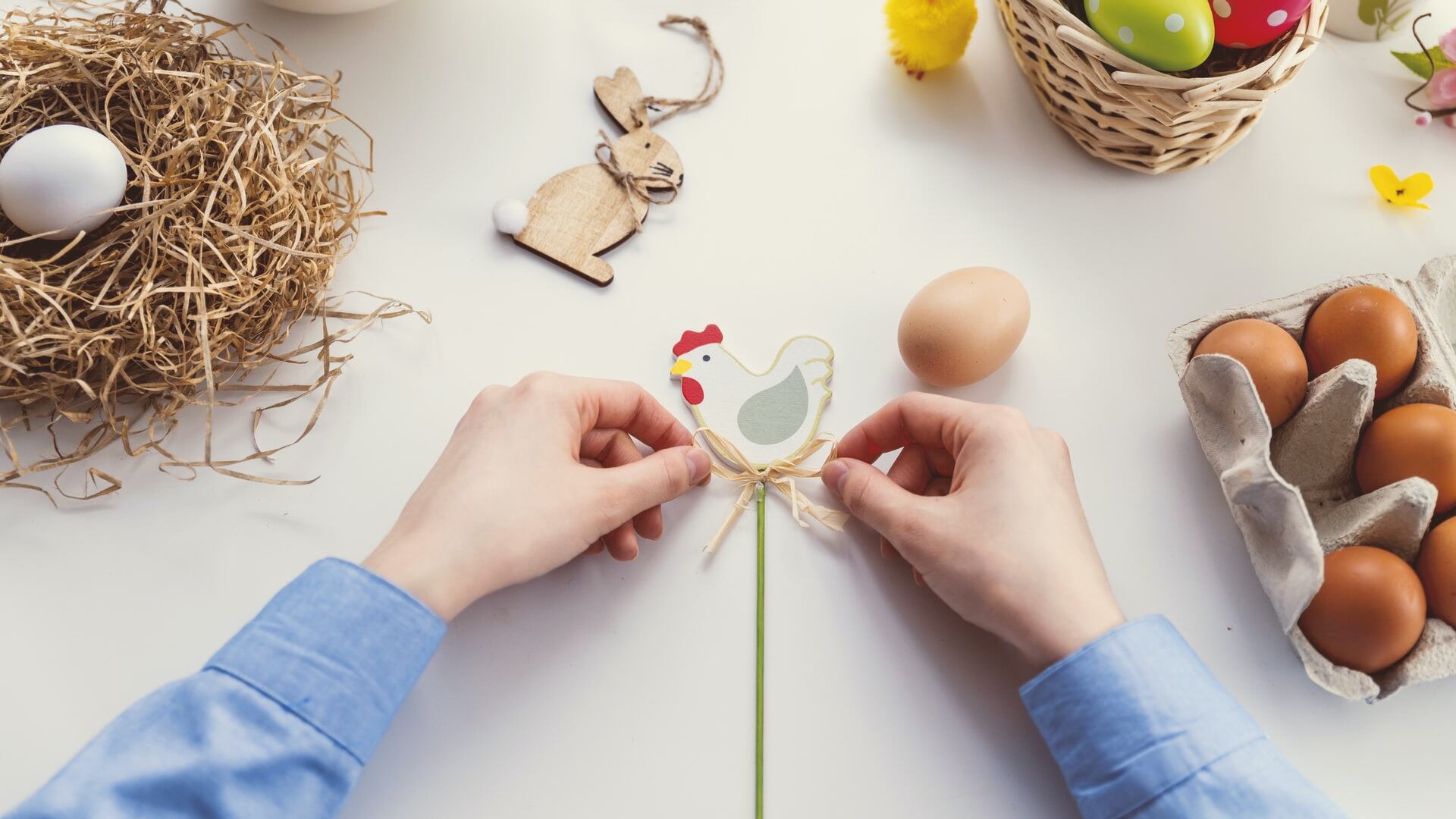 Fai da te: decorazioni pasquali per senior