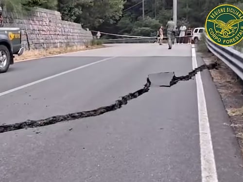 La terra trema sull’Etna: scossa di magnitudo 3.9 apre crepe sulla Mareneve, paura tra i turisti