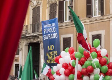 FdI e Lega in piazza contro il Conte bis 8