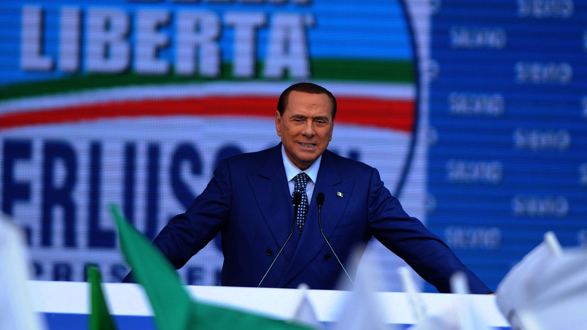 Il Cav: dal Pd solo un muro Pronti a tornare alle elezioni