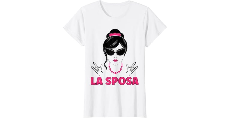 Maglietta per la sposa