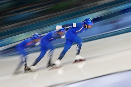 La storica impresa degli azzurri nel pattinaggio: guarda le foto 4