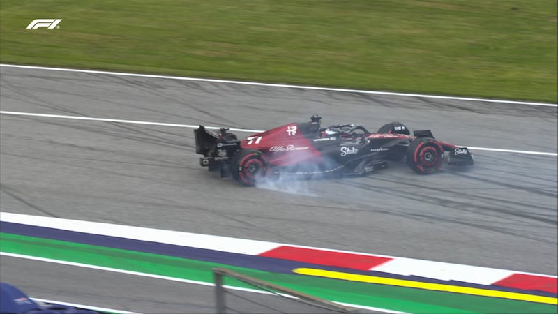 Bottas F1 Austria Twitter