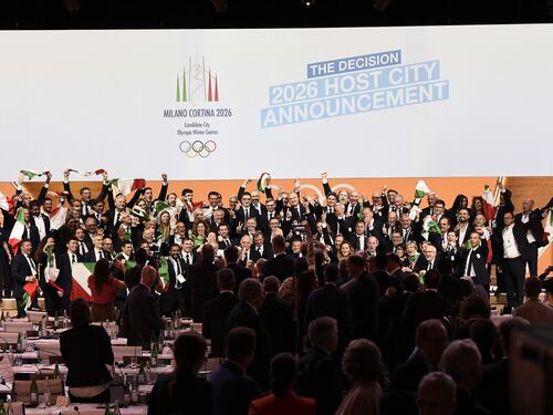 Milano-Cortina vincitrice: la gioia della delegazione azzurra