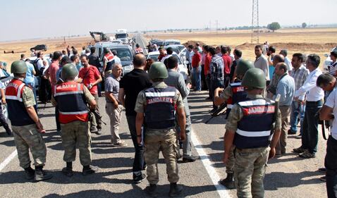 A Kobane i funerali del piccolo Aylan Kurdi 1