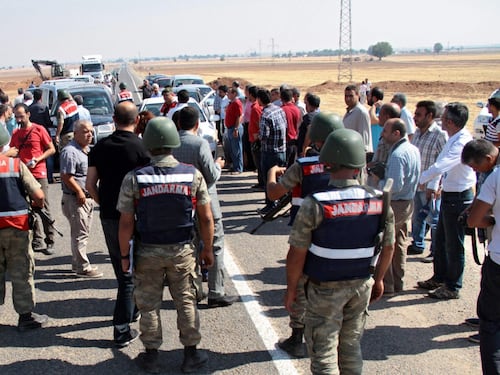 A Kobane i funerali del piccolo Aylan Kurdi