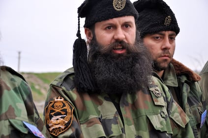 I volontari cetnici in Crimea 9