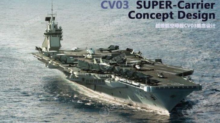 Cina, svelata la prima portaerei a propulsione nucleare